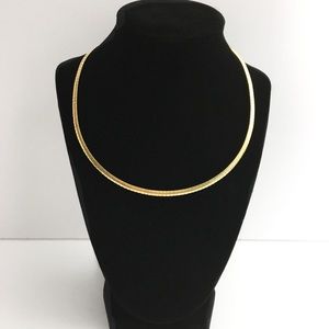 Shocker Gold Stainless Steel Necklace Size 13.8mm